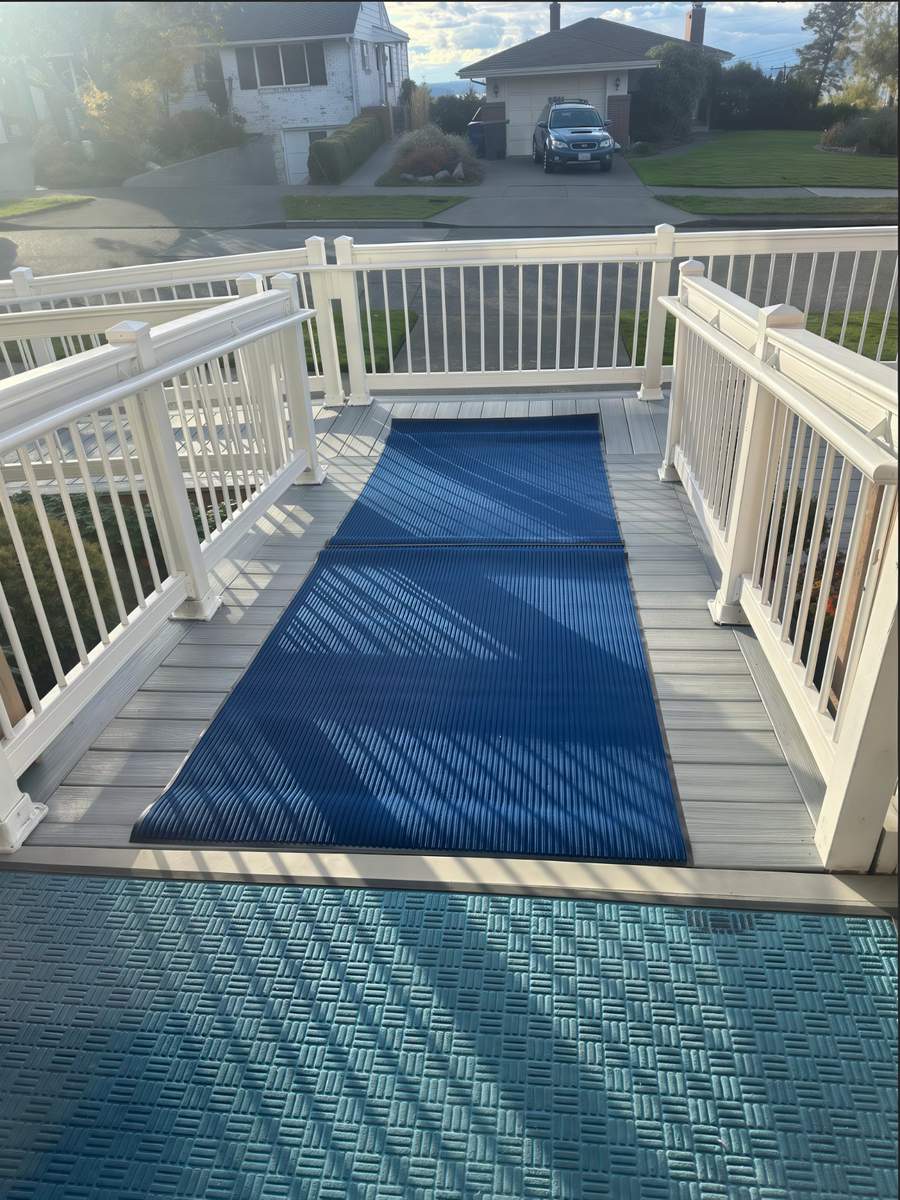 Accessible ramp entrance